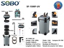 Filtro Canister  SF-1500F-UV