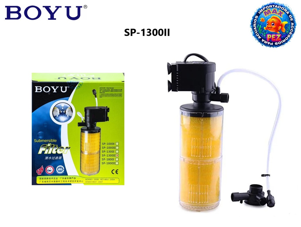 Filtro Sumergible  SP-1300II  BOYU