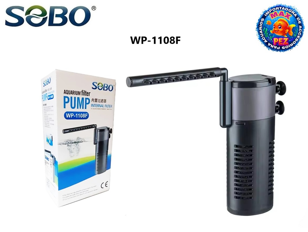 Filtro Sumergible  WP-1108F  SOBO