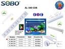 AL-380 COB  Lampara LED para Acuario Plantado SOBO
