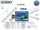 AL-480 COB  Lampara LED para Acuario Plantado SOBO