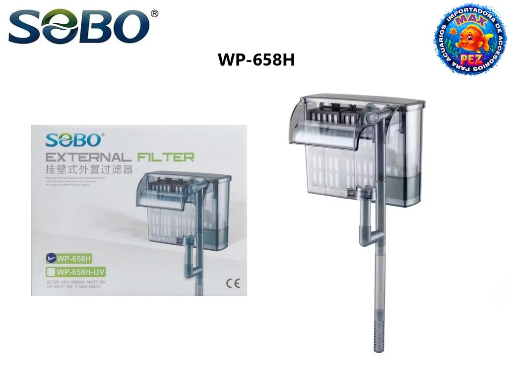 Filtro Cascada  WP-658H  SOBO