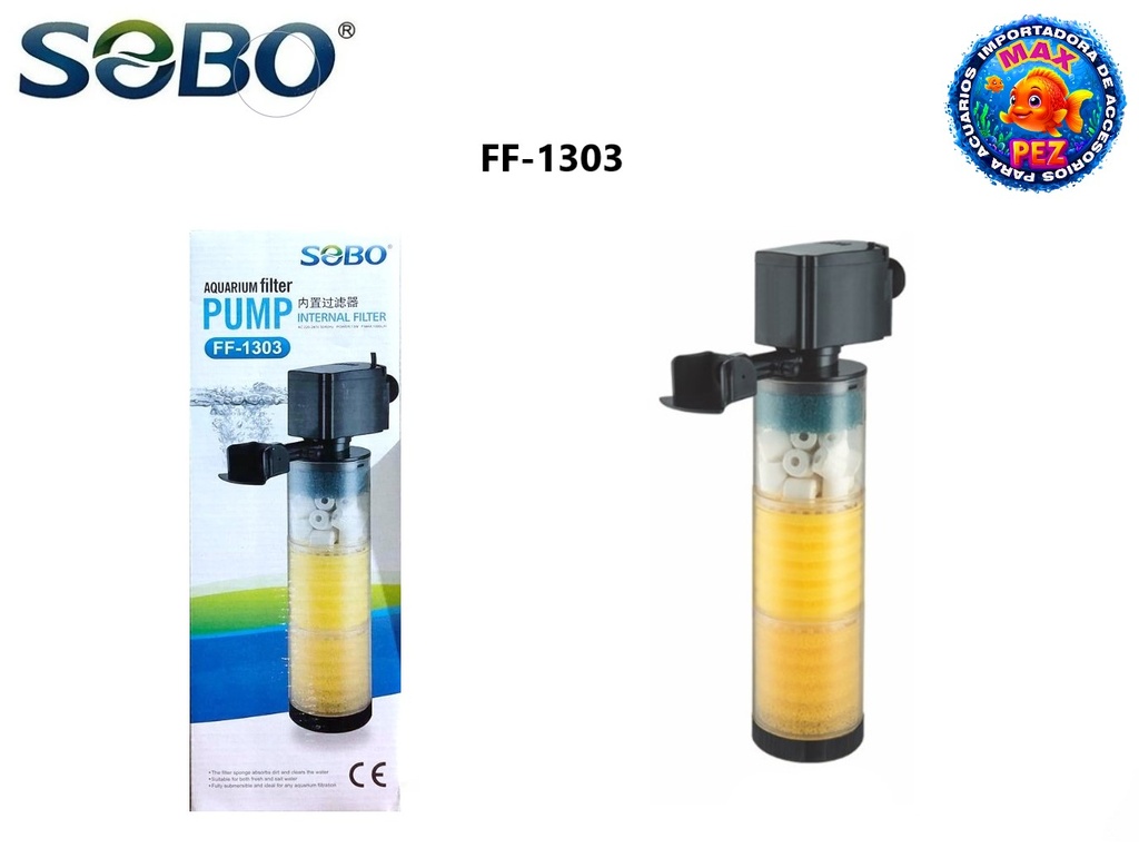 Filtro Sumergible  FF-1303  SOBO