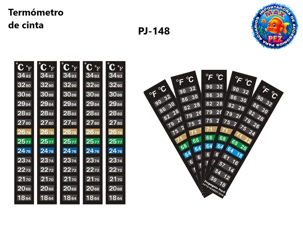 Termómetro de Cinta  PJ-148