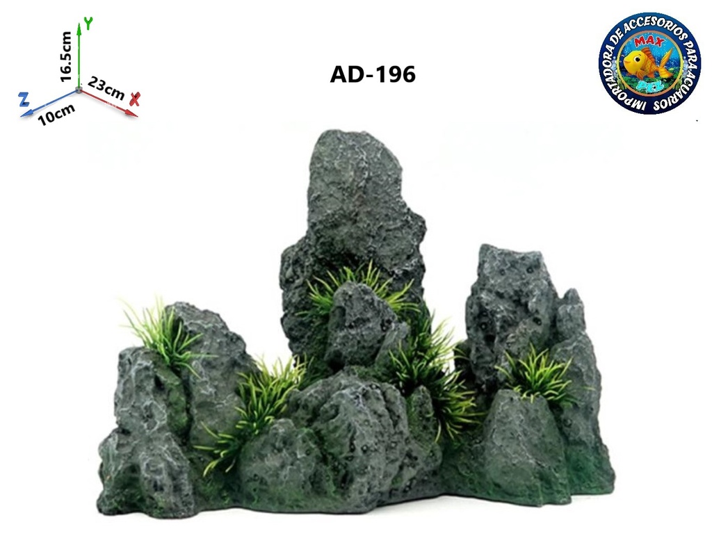 AD-196  Adorno Rocas Erosionadas