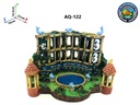 AQ-122  Ruina Coliseo con Fuente y Faros