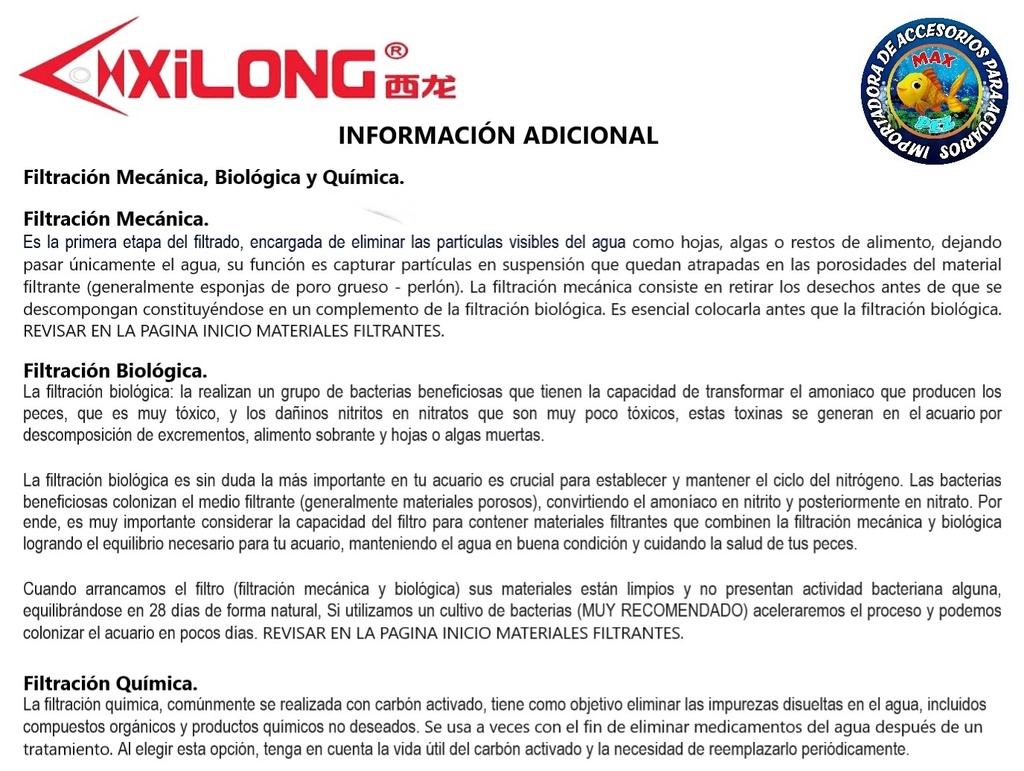Acuario  XQ-520A  XILONG