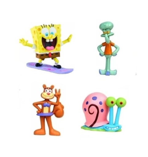 Adorno Personajes Bob Esponja AQ-250 
 PACK1