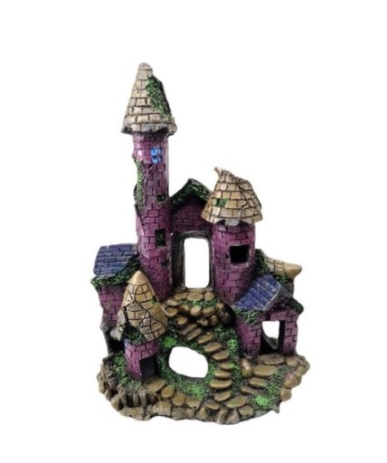 Adorno Castillo con Escalera y Escondites  AQ-120
